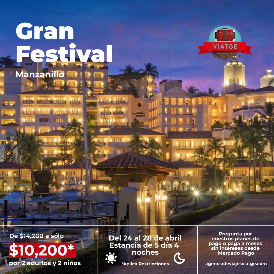 Gran Festival Manzanillo con Viatge