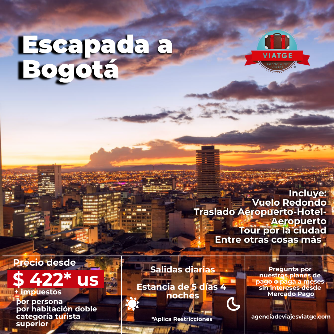 Escapada a Bogota con Viatge
