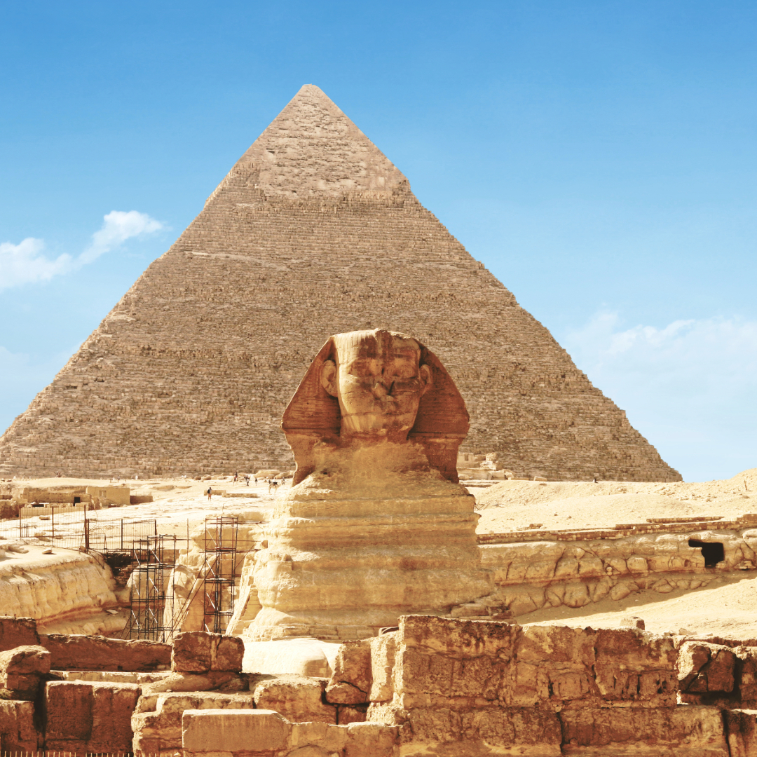 Piramides de Giza y la Gran Esfinge