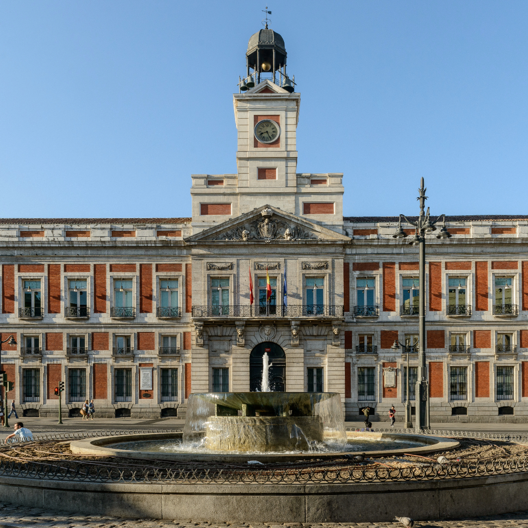 Puerta del Sol en Madrid