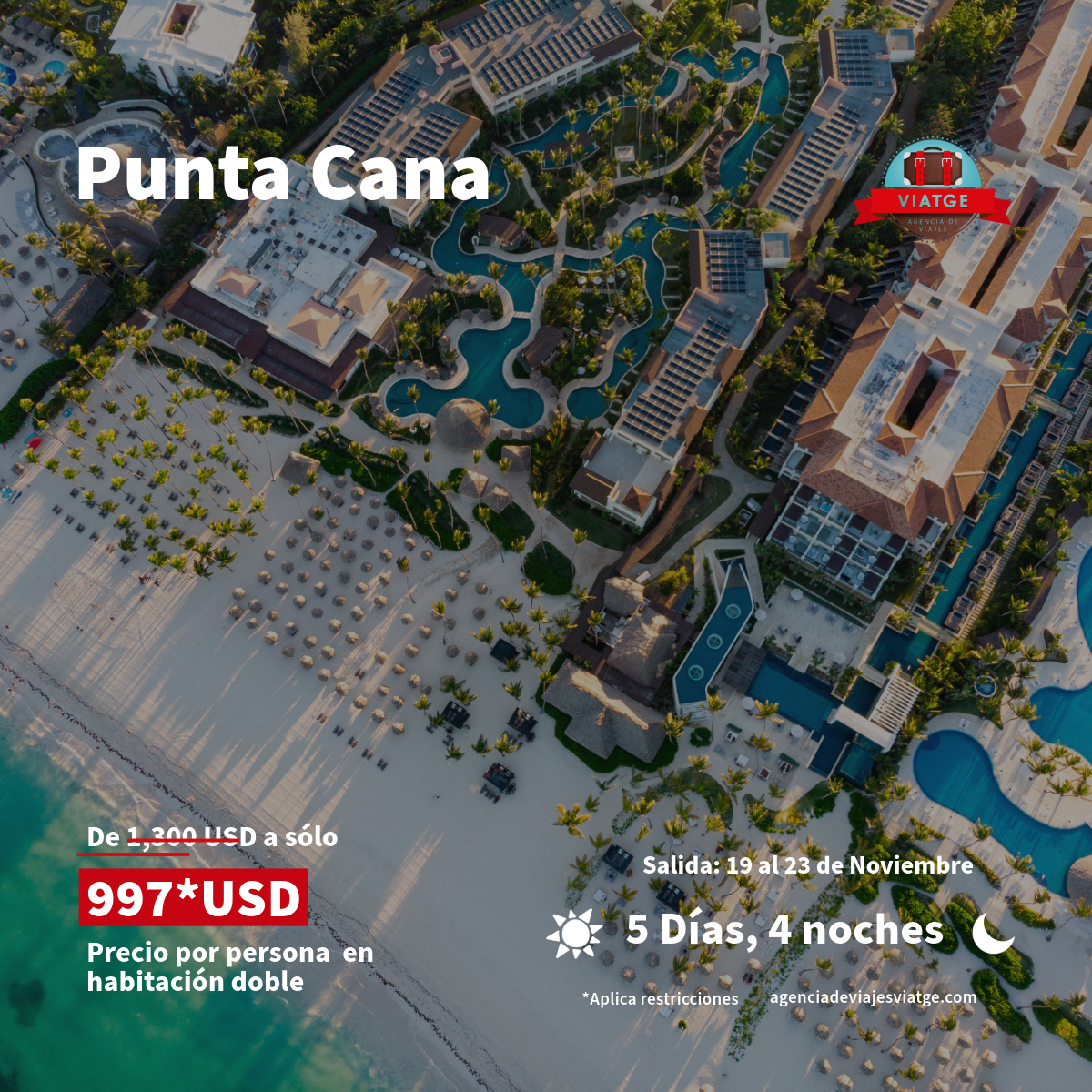 Punta Cana con Viatge